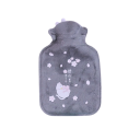 Thérapie thermique bouteille d'eau 11 x 16 cm Coussin chauffant en peluche Relaxant Sac en caoutchouc Effet de chaleur durable 2