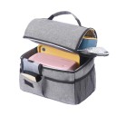Thermal Food Bag 25x23x16 cm Neutral Colours Zip Closure Multiple Compartments Temperature Retention Lunch Bag Picnic Bag 7