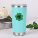Thermal Mug with Flower 18