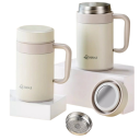 Thermal Mug with Removable Filter and Sturdy Lid 500 ml Stainless Steel with Handle Thermal Mug for Tea and Coffee for Everyday Use 1