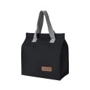 Thermische voedseltas 25,5x22,5x13 cm Neutrale kleuren Compacte afmetingen Isolatielaag Ritssluiting Lunchtas Picknick 5