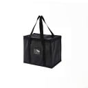 Thermo-Reißverschlusstasche, 26 x 23 x 35 cm, schwarz, große Kapazität, isolierte Tasche, tragbare Lunchtasche mit Griffen, Kühltasche 1