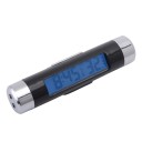 Thermomètre numérique avec horloge pour voiture 2