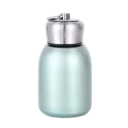 Thermos 300 ml en acier inoxydable 7 x 14 cm Étanchéité sous vide Petite bouteille thermos de voyage pour boissons Café Thé Boissons froides et chaudes 6