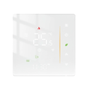 Thermostat de température ambiante 88 x 88 mm Zigbee pour chauffage par le sol à eau Maison intelligente Mode hebdomadaire programmable 3