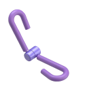 Thigh and Arm Exerciser in Various Colours - Resistance Spring Trainer with Foam Handles for Legs, Arms and Buttocks 5