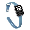 Thin Silicone Strap for Apple Watch 42 mm 44 mm 45 mm 46 mm 49 mm Lightweight Breathable Soft Sports Band Compatible with Multiple Models 4