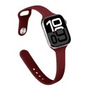 Thin Silicone Strap for Apple Watch S10 42 mm and 38 mm 40 mm 41 mm Lightweight Breathable Soft Replacement Band Compatible with Multiple Models for Sports and Everyday Wear 10