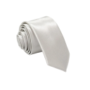 Thin Solid Colour Unisex Tie 145 x 5 cm Easy to Clean Stylish Tie for Men and Women Elegant Accessory for Shirt Formal and Casual 15