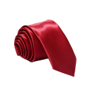 Thin Solid Colour Unisex Tie 145 x 5 cm Easy to Clean Stylish Tie for Men and Women Elegant Accessory for Shirt Formal and Casual 3