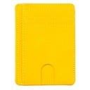 Thin Travel Document Case Made of Eco-Leather with Card Pockets Transparent Window for ID Cut-Out for Card Retrieval 11.5 x 8 x 0.5 cm 7