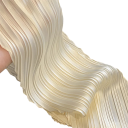 Thin Women's Square Scarf 70 cm Small Pleated Head and Neck Scarf For Hair, Wrist and Handbag Elegant Retro Fashion Accessory 2