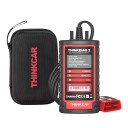 Thinkdiag 2 Car Diagnostic Tool with Bluetooth and OBD Cable for Android and iOS with Automatic VIN Reading and Live Data Graph Black-Red 5
