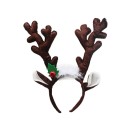 Tiara de Natal com Chifres de Rena 3