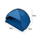 Tienda de playa automática de 80 x 50 x 55 cm, toldo portátil para exteriores con protección solar UPF50+, carpa de fibra de poliéster para acampar 2
