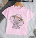 Tier-T-Shirt für Mädchen B1646 17