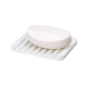 Tigela de silicone para sabonete 11,5x8x1 cm Suporte para sabonete com drenagem e antiderrapante Organizador multifuncional para casa de banho 7