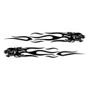 Tiger Car Stickers 2 pcs 2