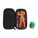 Tijeras de injerto en estuche con cinta de injerto, cuchilla de repuesto y destornillador Set de injerto 23 cm para árboles frutales 7