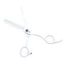 Tijeras de peluquería de entresacar fabricadas en acero inoxidable 16 cm Tijeras de corte de pelo profesionales con dentado Accesorios 2