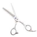 Tijeras de peluquería de entresacar fabricadas en acero inoxidable 16 cm Tijeras de corte de pelo profesionales con dentado Accesorios 5