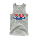 Tílko din bumbac pentru copii cu imprimeu 1982 Brooklin Tricou simplu fără mâneci cu decolteu rotund Top de vară stilat pentru băieți și fete Diverse culori 8 Tílko din bumbac pentru copii cu imprimeu 1982 Brooklin Tricou simplu fără mâneci cu decolteu rotund Top de vară stilat pentru băieți și fete Diverse culori 8