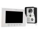 Timbre de video de 7" con WiFi, cámara exterior 1080P, intercomunicador, visión nocturna IR-CUT, desbloqueo remoto, sistema de puerta para el hogar 1