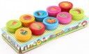 Timbrini auto-inchiostranti per bambini 10 pz 10