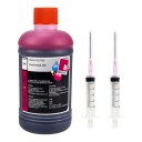 Tinta Universal 250 ml Kit de Recarga con 2 Jeringas para Canon HP y Epson 301 302 304 305 Deskjet y EcoTank 2
