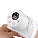 Tiralatte indossabile design compatto 27 mm silicone trasparente facile da usare per l'allattamento 2