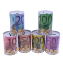 Tirelire en métal Tirelire pour enfants et adultes 11 x 7,5 cm 1