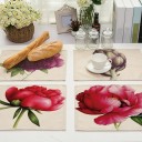 Tischset mit Blume 4