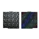 Tisková podložka pro 3D tiskárnu PEO-Starry 257 x 257 mm oboustranná Ocelový hladký plech Černo-duhová Bambu Lab X1 P1 A1 pro PLA a PETG 1