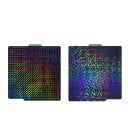 Tisková podložka pro 3D tiskárnu PEY Phantom-Circle 257 x 257 mm oboustranná Hladký ocelový plech Černo-duhová Bambu Lab X1 P1 A1 pro PLA 1