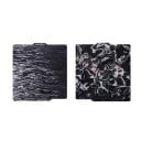 Tisková podložka pro 3D tiskárnu Silk-Wave 257 x 257 mm oboustranná Ocelový hladký plech Černo-bílá Bambu Lab X1 P1 A1 pro PLA a PETG 1