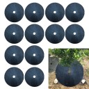 Tissu non tissé de paillage rond 12 pcs 1