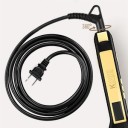 Titanium Hair Straightener with LCD Display 80–230 °C Wide Floating Nano-Titanium Plates 100–240 V 5