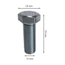 Titkos tároló csavar – rejtett tároló pénznek és apróságoknak 55 × 24 × 15 mm, fém rejtekhely műhelybe, otthonra és utazásra 2