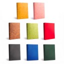 Tjock linjerad anteckningsbok A4 29 x 22 cm med 100 linjerade sidor i enkel omslag utan tryck för skolanteckningar och protokoll 1
