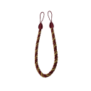 Tkané závěsné úvazy dekorativní šňůra 70 cm polyester textilní úchyt pro stažení závěsů a záclon v interiéru 11