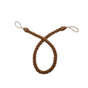 Tkané závěsné úvazy dekorativní šňůra 70 cm polyester textilní úchyt pro stažení závěsů a záclon v interiéru 3