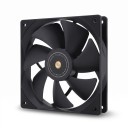 TL-G12B Fan 120 x 120 x 25 mm with 4pin PWM Control and Hydraulic Bearing 1500 RPM 62.6 CFM Black for PC Case 1