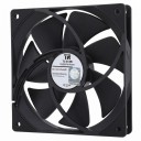 TL-G12B Fan 120 x 120 x 25 mm with 4pin PWM Control and Hydraulic Bearing 1500 RPM 62.6 CFM Black for PC Case 3