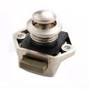 Tlačítkový nábytkový zámek 20 mm pro dveře 15–27 mm slitina zinku karavanový zámek proti otevření pro skříňky a dvířka 8