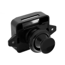 Tlačítkový nábytkový zámek 26 mm pro dveře 15–27 mm slitina zinku karavanový zámek proti otevření pro skříňky a dvířka 10