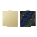 Tlačová podložka pre 3D tlačiareň PEI Texture-Starry obojstranná 257 x 257 mm Ocelový plech Béžovo-čierna Bambu Lab X1 P1 A1 pre PLA 1