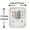 Tlakoměr na paži s LED displejem Manžeta 22 až 32 cm Paměť na 99 výsledků a 2 uživatelské profily Bílý Na domácí měření tlaku a tepu 2