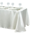 Toalha de cetim unicolor 145 x 304 cm Toalha lisa e brilhante para mesa extra longa Decoração para casamentos e festas Várias cores 17