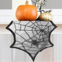 Toalha de mesa com teia de aranha 180 x 45 cm 3