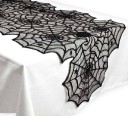 Toalha de mesa com teias de aranha 180 x 35 cm 2